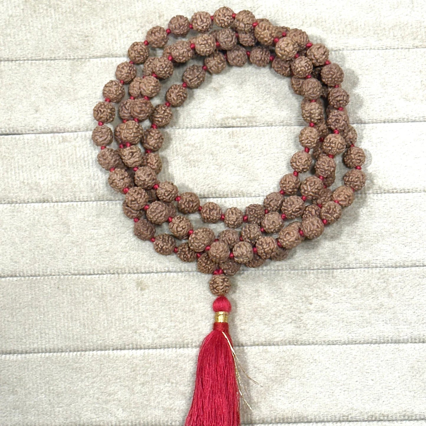 Panch Mukhi Rudraksha Mala 108 Beads