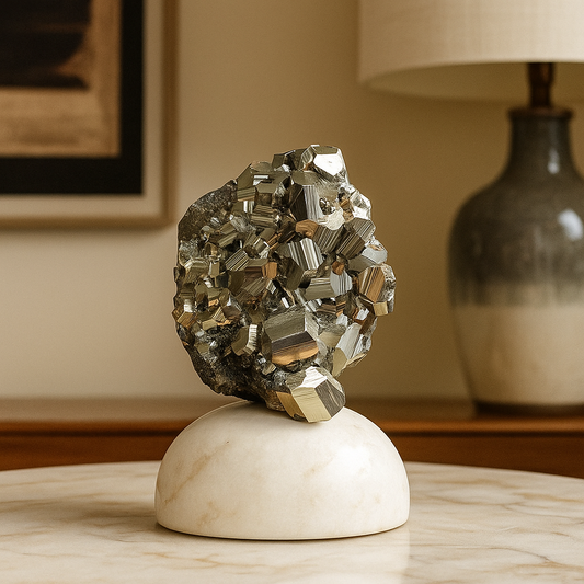 Raw Pyrite Crystal Cubes