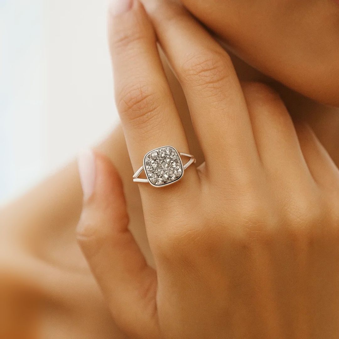 Pyrite Natural Adjustable Ring L3