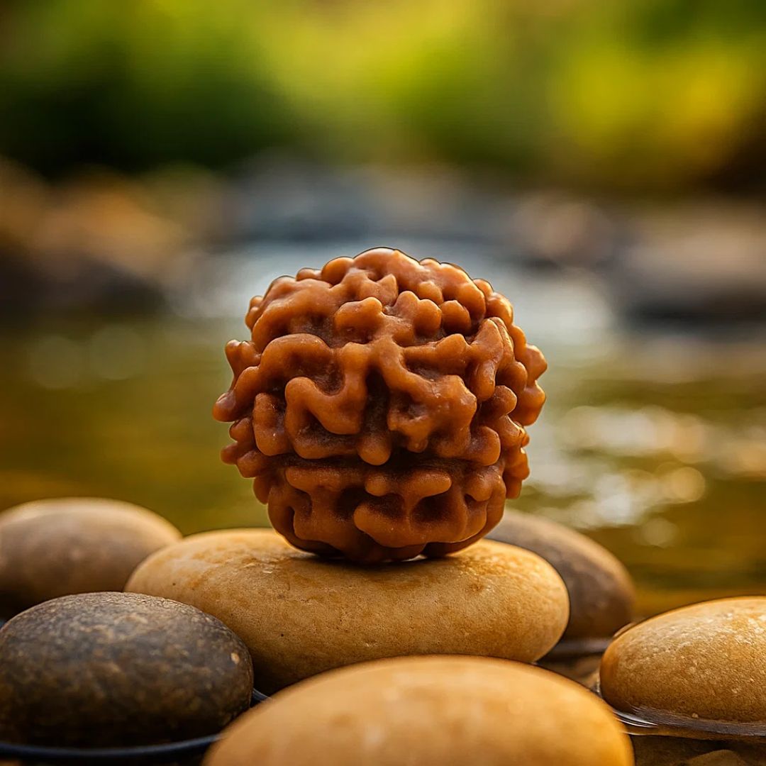 Natural 2 Mukhi Rudraksha (Indian)