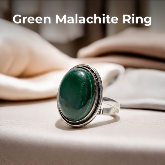 Green Malachite Ring