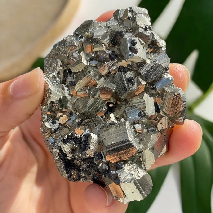 Raw Pyrite Crystal Cubes