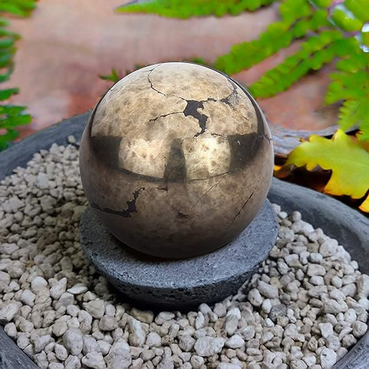 Pyrite Stone Ball Sphere