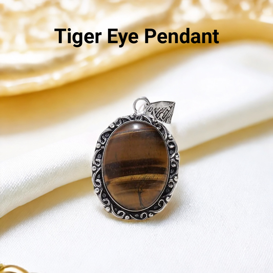 Tiger Eye Pendant (without chain)