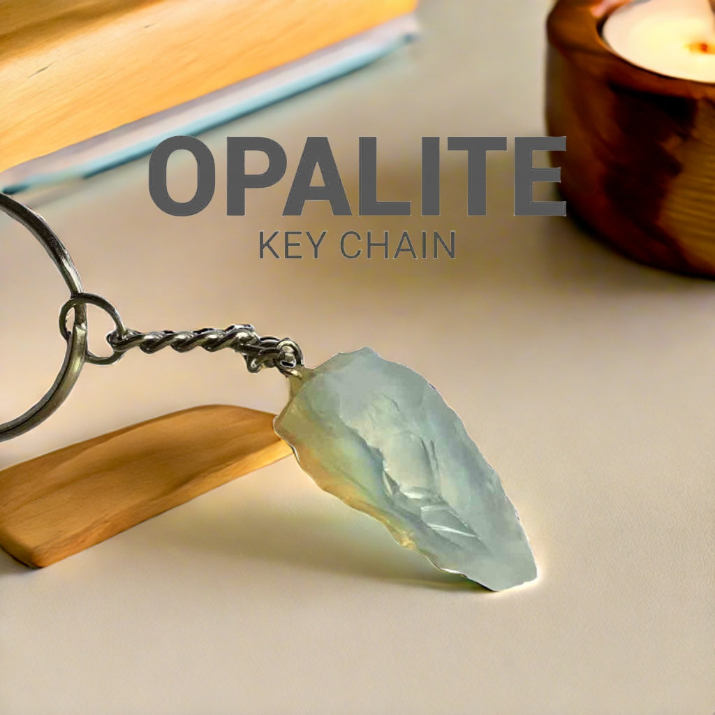 Opalite Key Chain