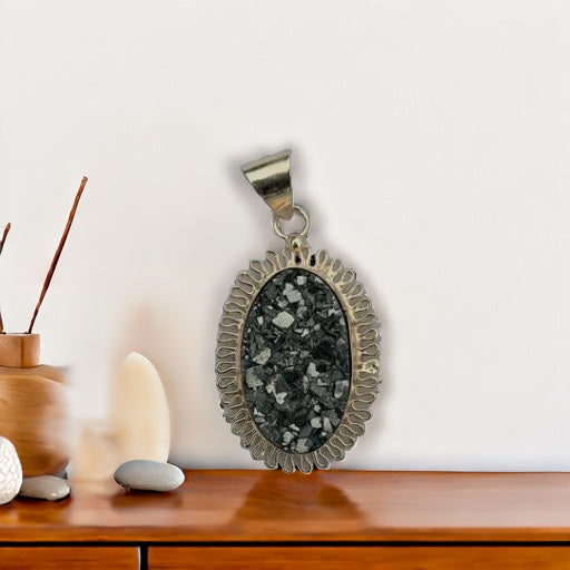 Raw Pyrite Pendant(GOLD)