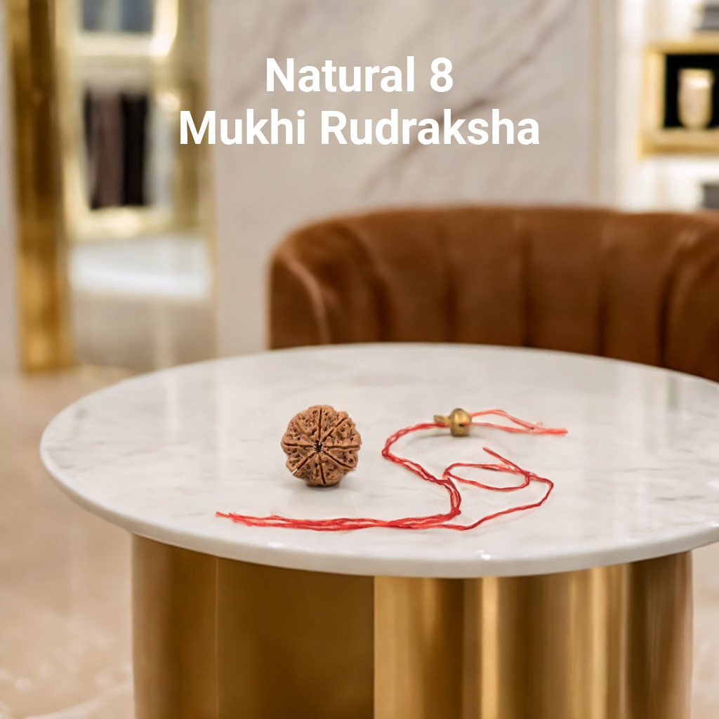 Natural 8 Mukhi Rudraksha (Nepali)