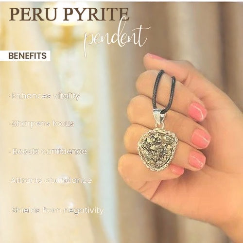 Peru Pyrite Pendant
