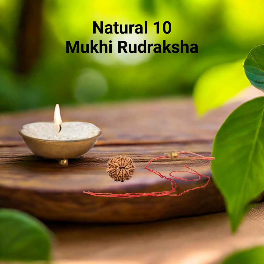 Natural 10 Mukhi Rudraksha (Nepali)