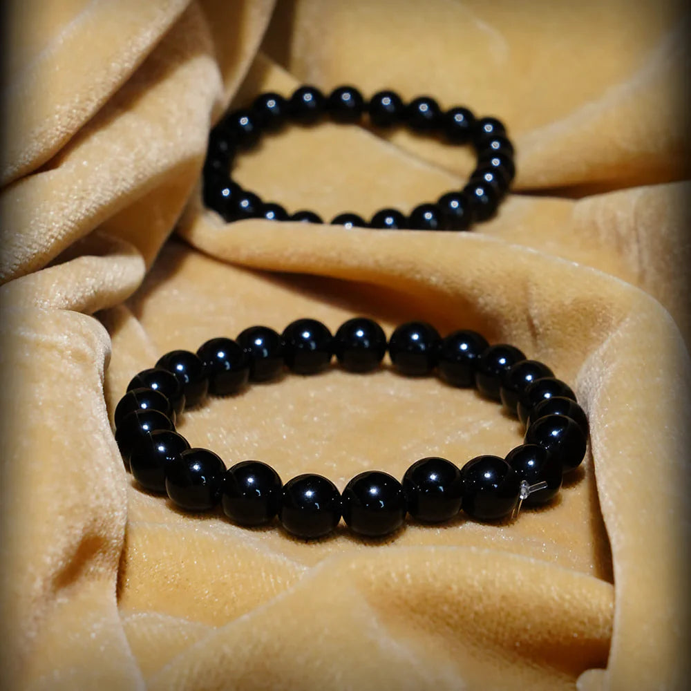 Black Obsidian Crystal Bracelet