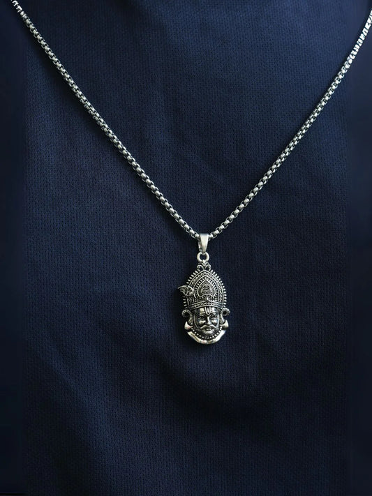 Khatu Shyam Maharaj Pendant with Chain