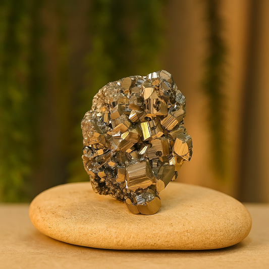 Raw Pyrite Crystal Cubes