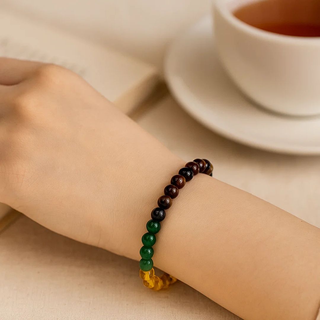 Citrine pyrite Tiger’s Eye - Money Manifest Bracelet