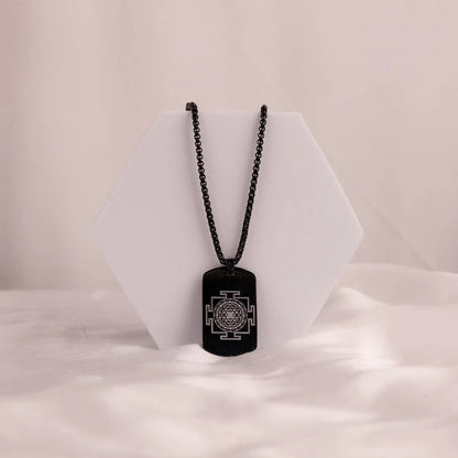 Prosperity Shree Yantra Chain Necklace