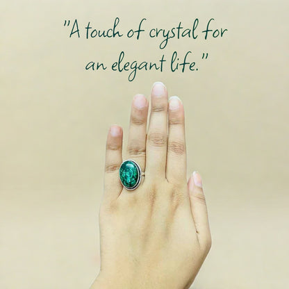 Green Malachite Ring