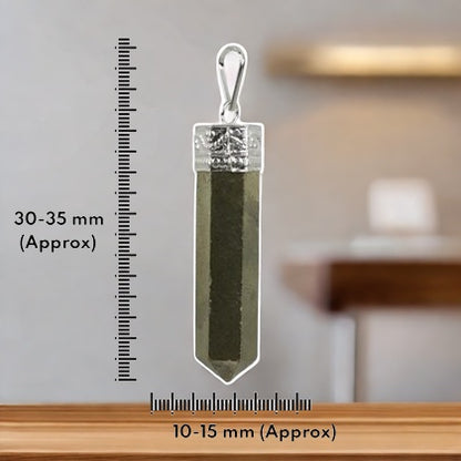 Pyrite Pencil Pendant