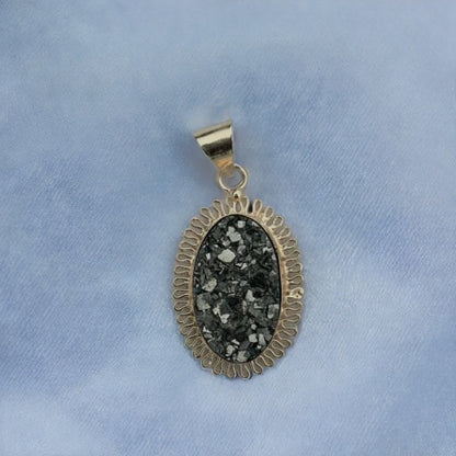 Raw Pyrite Pendant(GOLD)