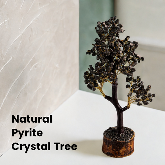 Natural Pyrite Crystal Tree