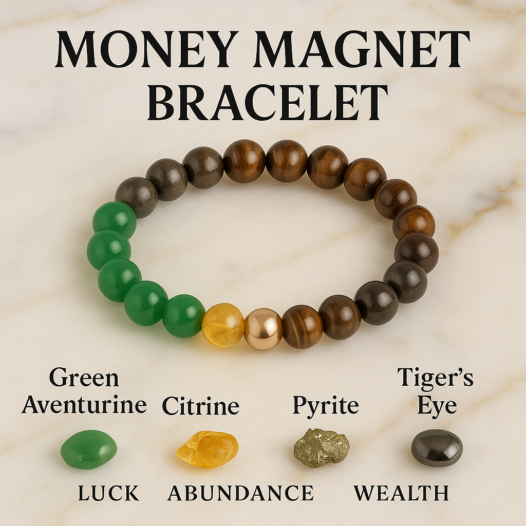 Citrine pyrite Tiger’s Eye - Money Manifest Bracelet