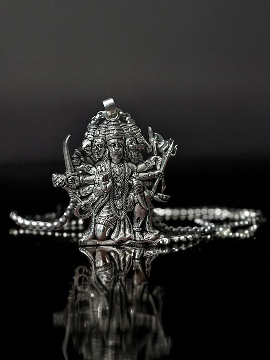 Panchamukhi Hanuman Pendant With Chain